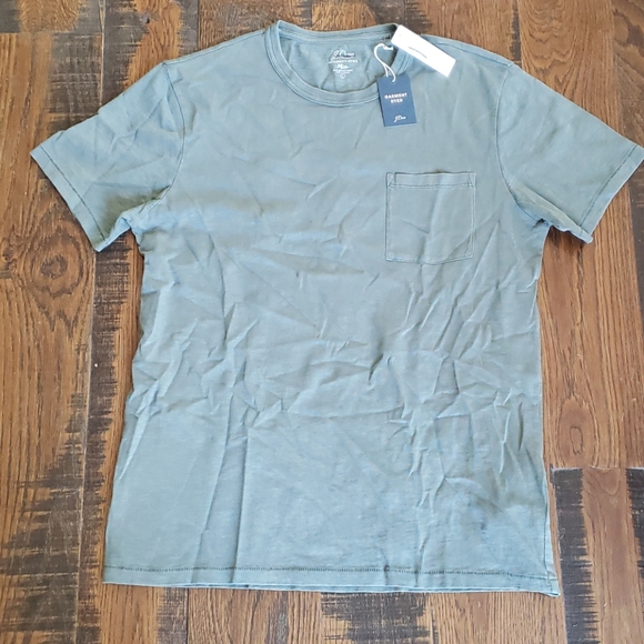 J Crew Garmentdyed Slub Cotton Crewneck 